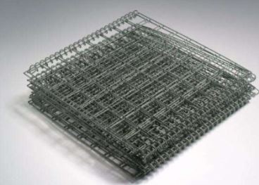 Sveigður Gabion Stone Box